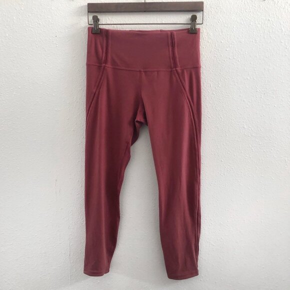 LULULEMON Nulu Mesh Panels High-Rise Tight 25" Size 8 - Picture 2 of 9